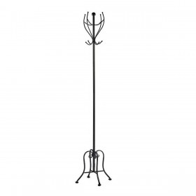 Appendiabiti Nero Metallo (30 x 180 x 30 cm)
