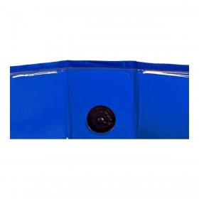 Piscina Smontabile Animali Domestici 80 x 20 x 80 cm Azzurro