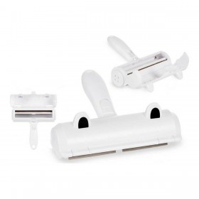Spazzola Togli Peli Rullo 19,5 x 7,5 x 19 cm Bianco