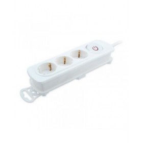 Multipresa con 3 Prese con Interruttore TM Electron 250 V
