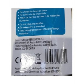 Multipresa con 3 Prese con Interruttore TM Electron 250 V