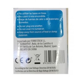 Multipresa 6 Prese con Interruttore TM Electron 3680 W