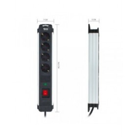 Multipresa con 4 Prese con Interruttore TM Electron 230 V