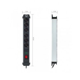 Multipresa 6 Prese con Interruttore TM Electron 230 V