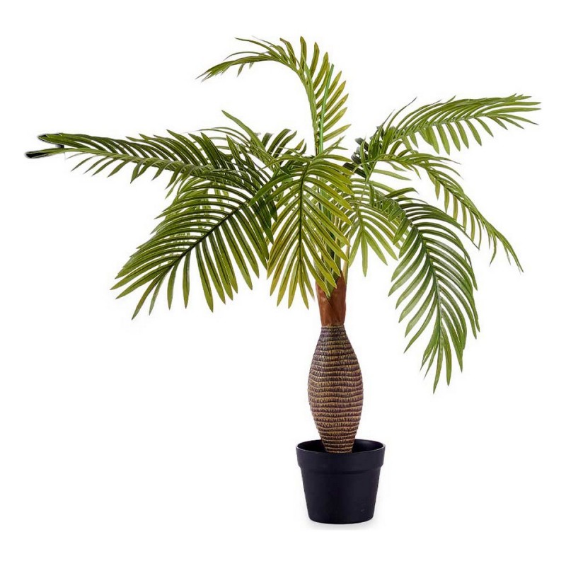 Pianta Decorativa Plastica Filo di ferro Palma 100 x 100 x 100 cm