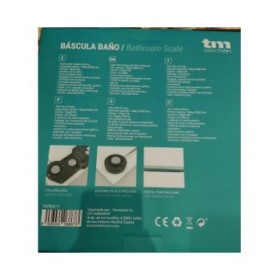 Bilancia Digitale da Bagno TM Electron Zen Grigio Slim (23 mm)