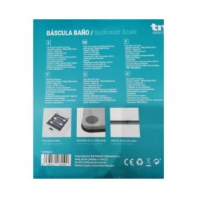 Bilancia Digitale da Bagno TM Electron Nero