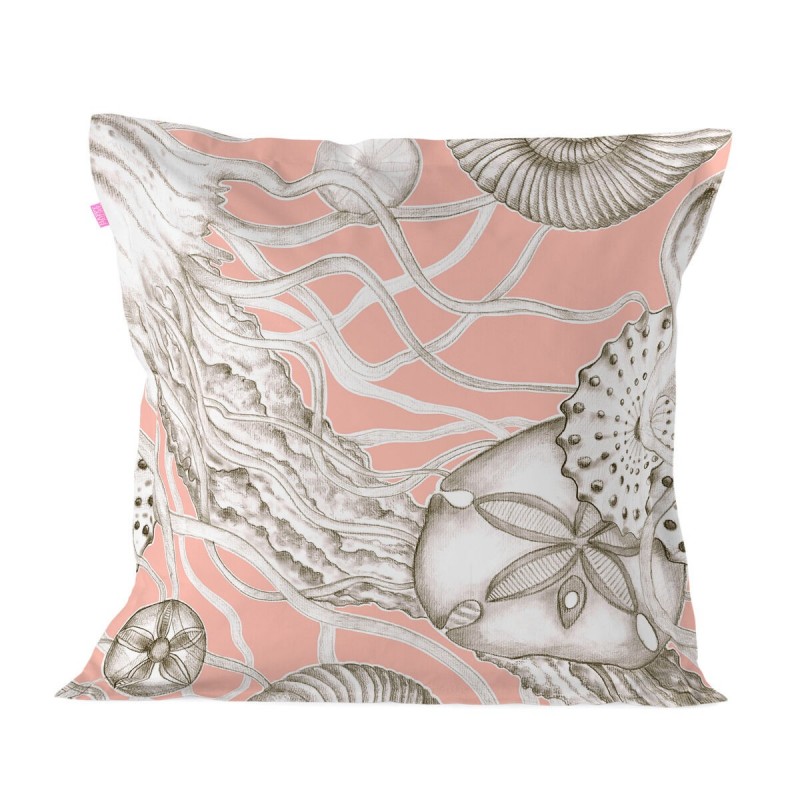 Fodera per cuscino HappyFriday Coral reef Multicolore 60 x 60 cm