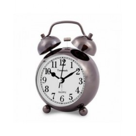 Orologio Sveglia Timemark Grigio (9 x 13,5 x 5,5 cm)