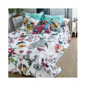 Copripiumino HappyFriday Birds of paradise Multicolore 155 x 220 cm