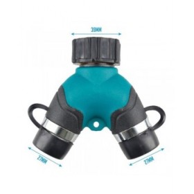 Raccordo Doppia Ferrestock 3/4" Ottone