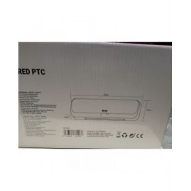 Riscaldamento TM Electron 2000 W Nero/Bianco Elettrico Da muro