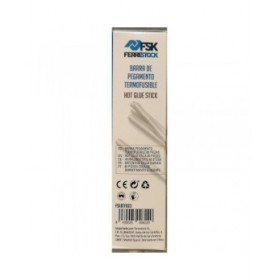 Stick di colla Ferrestock Ø 7 mm Trasparente (60 Unità)