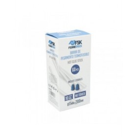 Stick di colla Ferrestock Ø 11 cm Trasparente (60 Unità)