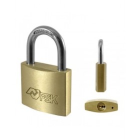 Lucchetto con chiave Ferrestock Ottone 40 mm