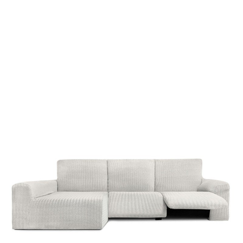 Rivestimento per chaise longue braccio lungo sinistro Eysa JAZ Bianco 180 x 120 x 360 cm