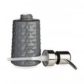 Dispenser di Sapone Ceramica Argentato Grigio 6 Unità (350 ml)