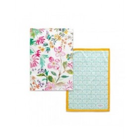 Panno da Cucina HappyFriday Enchant Multicolore 70 x 50 cm (2 Unità)