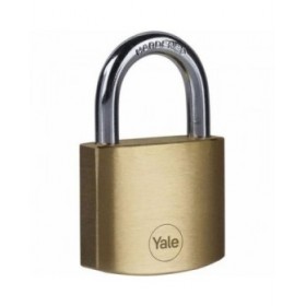 Lucchetto con chiave Yale Rettangolare Dorato