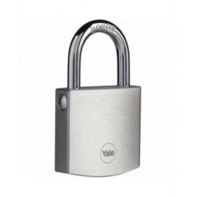 Lucchetto con chiave Yale Rettangolare Argentato