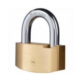 Lucchetto con chiave Yale Rettangolare Dorato