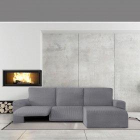 Rivestimento per chaise longue braccio corto destro Eysa JAZ Grigio 120 x 120 x 360 cm