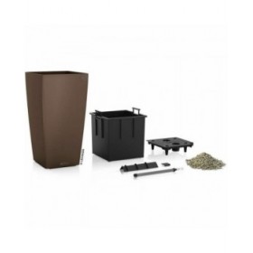Vaso Lechuza 40 x 40 x 75 cm Plastica Quadrato