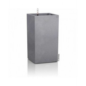 Vaso Lechuza 40 x 40 x 76 cm Grigio polipropilene Rettangolare