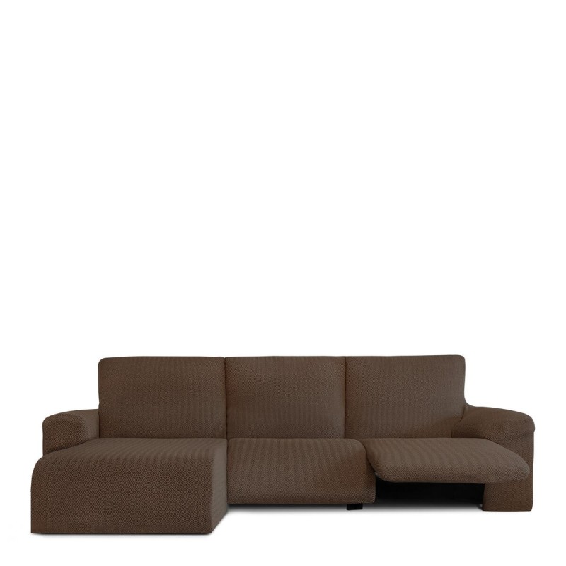 Rivestimento per chaise longue a braccio corto sinistra Eysa JAZ Marrone 120 x 120 x 360 cm