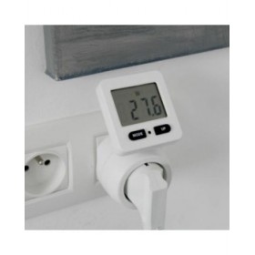 Presa con misuratore di consumo Chacon 54351 Bianco