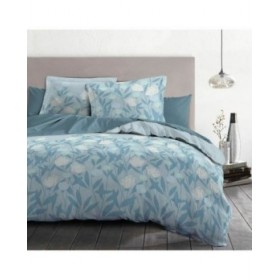 Set di copripiumino HOME LINGE PASSION Azzurro 240 x 260 cm 3 Pezzi