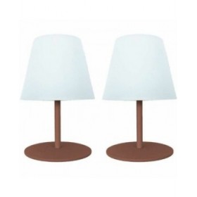 Lampada da tavolo Lumisky Marrone scuro