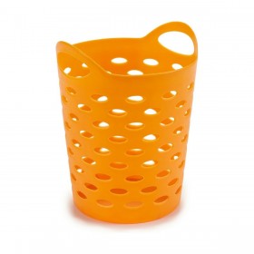 Cestino per Mollette Giallo Azzurro Arancio Rosa polistirene 14 x 17 x 14 cm (12 Unità)