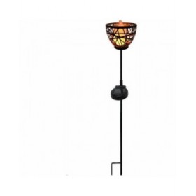 Picchetto solare da giardino Lumisky Grigio Metallo