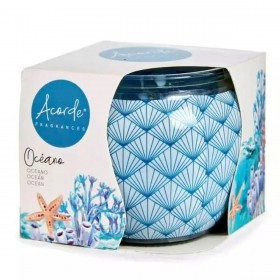 Candela Profumata Oceano 7,5 x 6,3 x 7,5 cm (12 Unità)