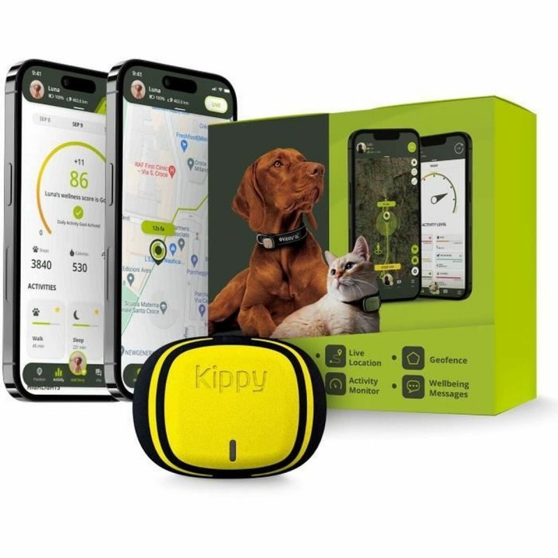 Localizzatore Anti-smarrimento KIPPY Giallo
