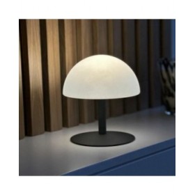 Lampada da tavolo Lumisky Neptune Rock Grigio scuro Plastica