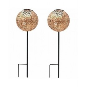 Lampada ad energia solare Lumisky Agadir Bronce (2 Unità)