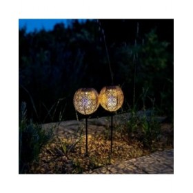Lampada ad energia solare Lumisky Agadir Bronce (2 Unità)
