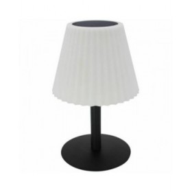 Lampada da tavolo Lumisky Lady Spike Bouffant Bianco Metallo
