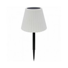 Lampada da tavolo Lumisky Lady Spike Bouffant Bianco Metallo