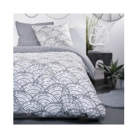 Set di copripiumino TODAY Grigio 240 x 220 cm 3 Pezzi