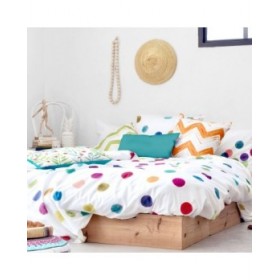 Copripiumino HappyFriday Confetti Multicolore 260 x 220 cm