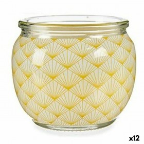 Candela Profumata Agrumi 7,5 x 6,3 x 7,5 cm (12 Unità)