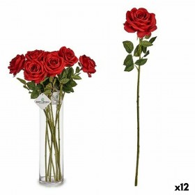 Ramo Carta Plastica 65 cm Rosa (12 Unità)