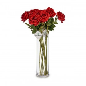 Ramo Carta Plastica 65 cm Rosa (12 Unità)