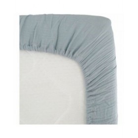 Lenzuolo con angoli Domiva Azzurro