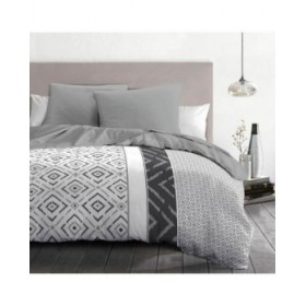 Set di copripiumino HOME LINGE PASSION Dream Grigio 220 x 240 cm