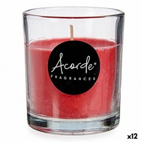 Candela Profumata Frutti rossi 7 x 7,7 x 7 cm (12 Unità)
