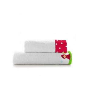 Set di asciugamani HappyFriday Mr Fox Grandma Multicolore 2 Pezzi